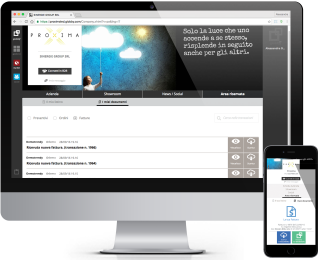 ecommerce area riservata